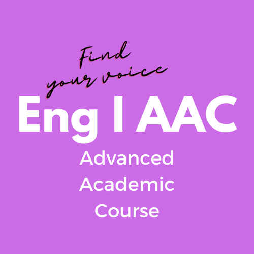 Eng I AAC Schoology Course
