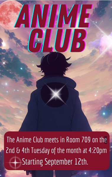 Anime club flyer