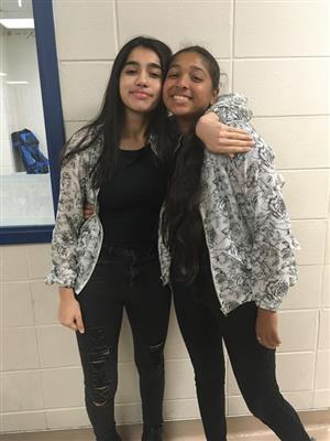 Isha and Janavi 