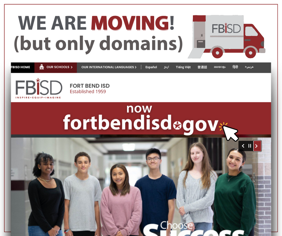 We Are Moving But Only Domains