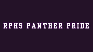  RPHS Panther Pride logo