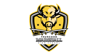 Marshall High School buffs logo