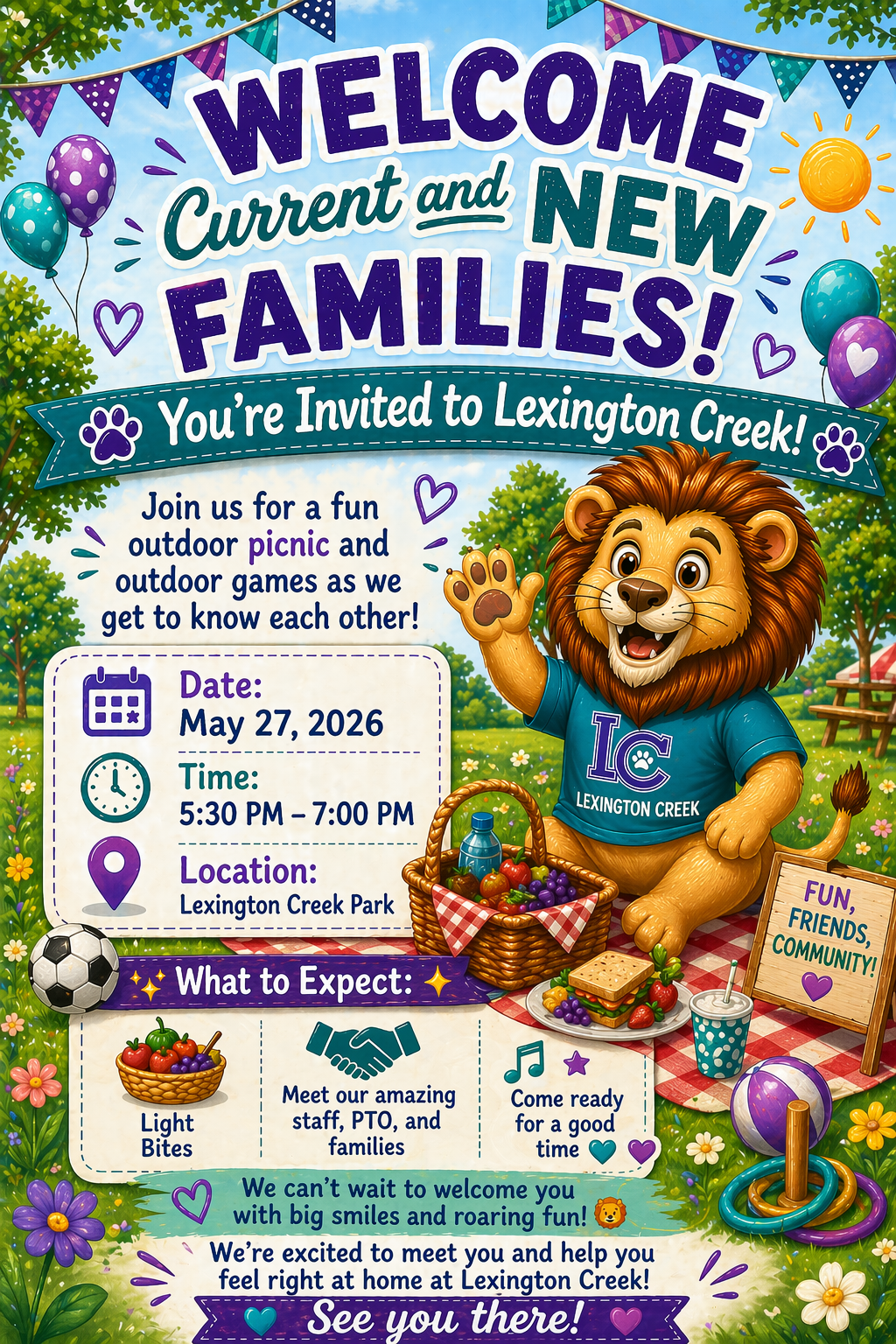  Community Picnic Flyer