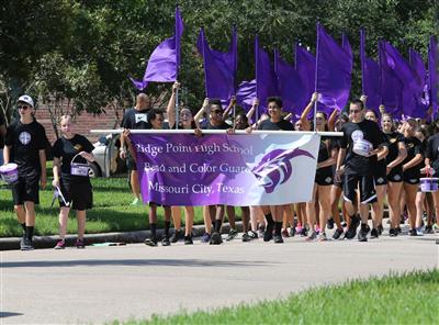 Band and Color Guard 