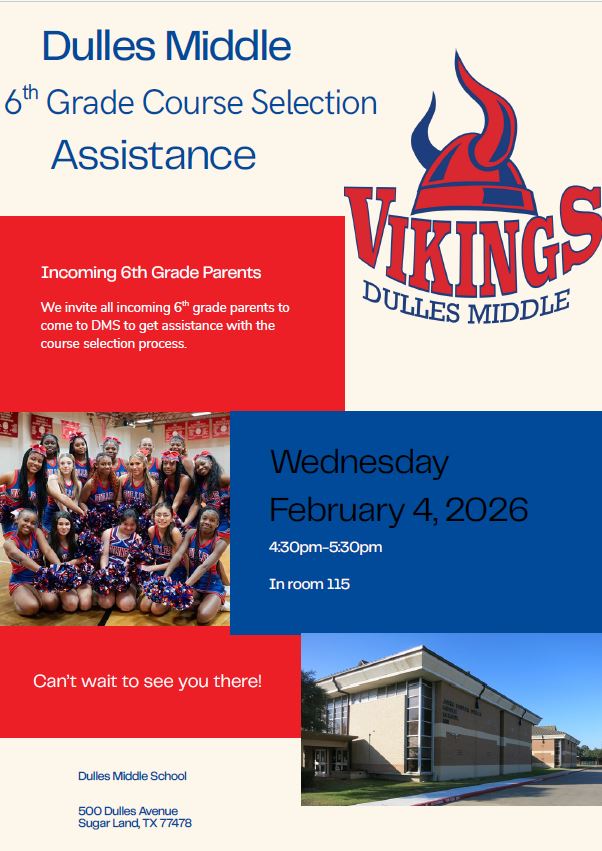 Incoming 6th Grade Course Selection 