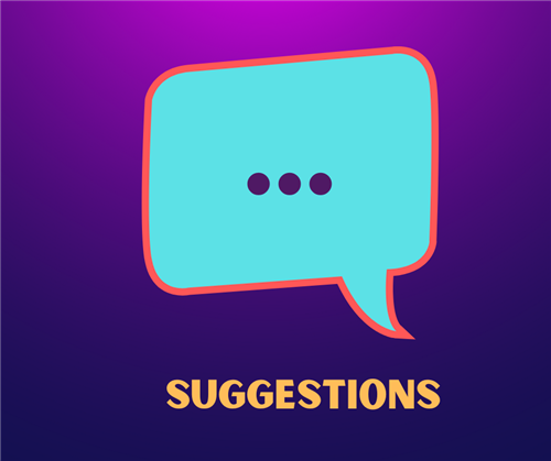 Suggestions
