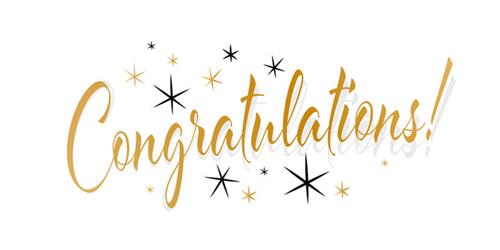 Congratulations