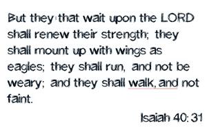 Isaiah 40:31 