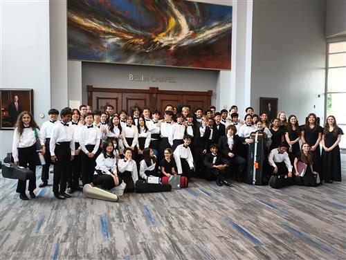 2024 Full Orchestra students
