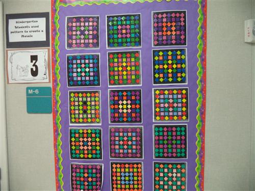 Kindergarten Pattern Mosaics 