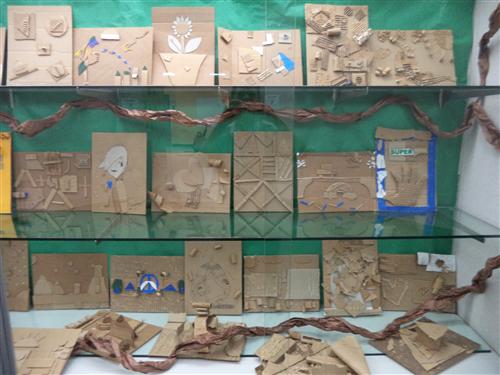 Fifth Grade Eco Art 