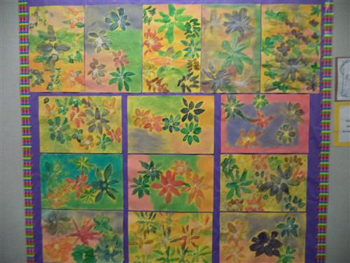 First Grade Tropical Flowers 