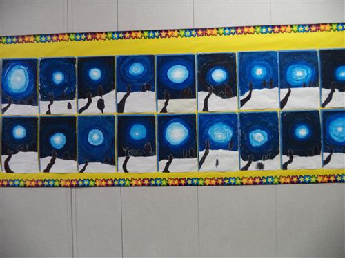 Fourth Grade Winter Night 