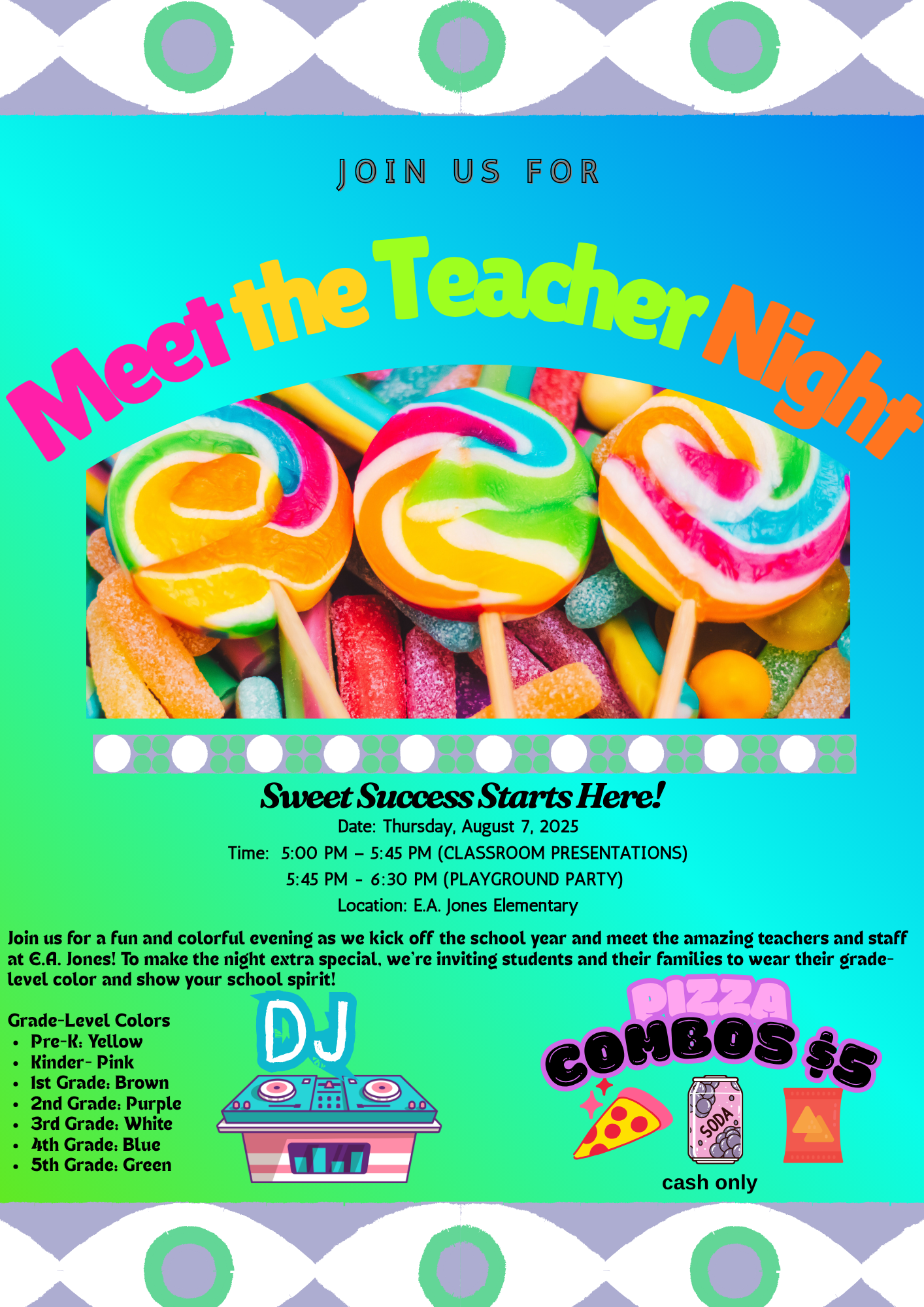 Meet the Teacher - English