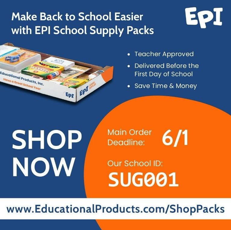  School supply ordering EPI