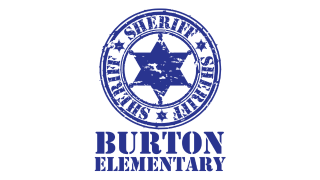  Burton Elementary School sheriff logo